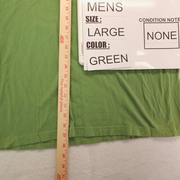 Grunt Style Lets Get Shammered Crew Neck T Shirt Mens Size Large L Green - Picture 8 of 9